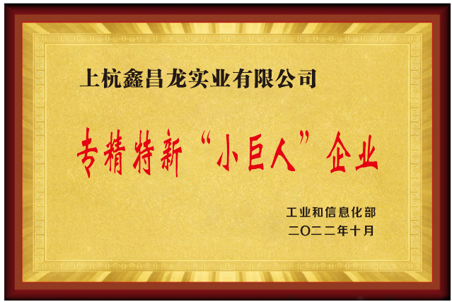 國家級專精特新“小巨人”企業 國家級專精特新“小巨人”企業